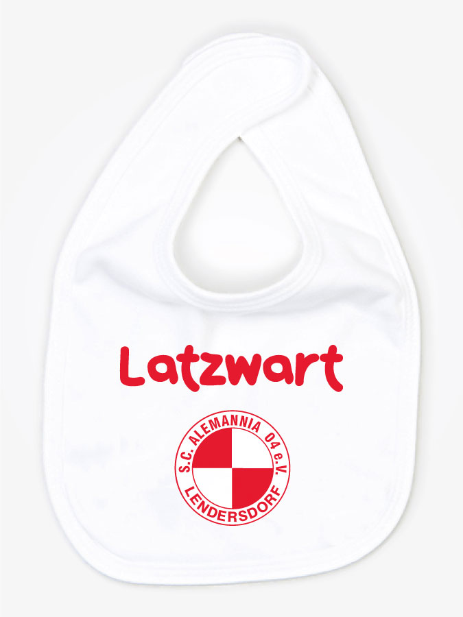 Babylätzchen Latzwart