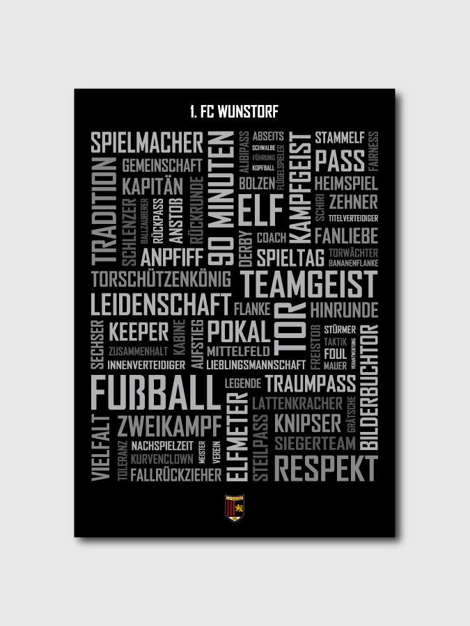 Wandposter Values