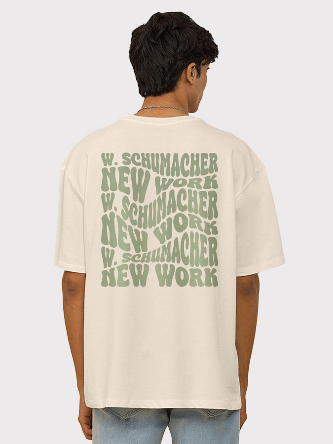 Oversized Shirt Wavy Herren