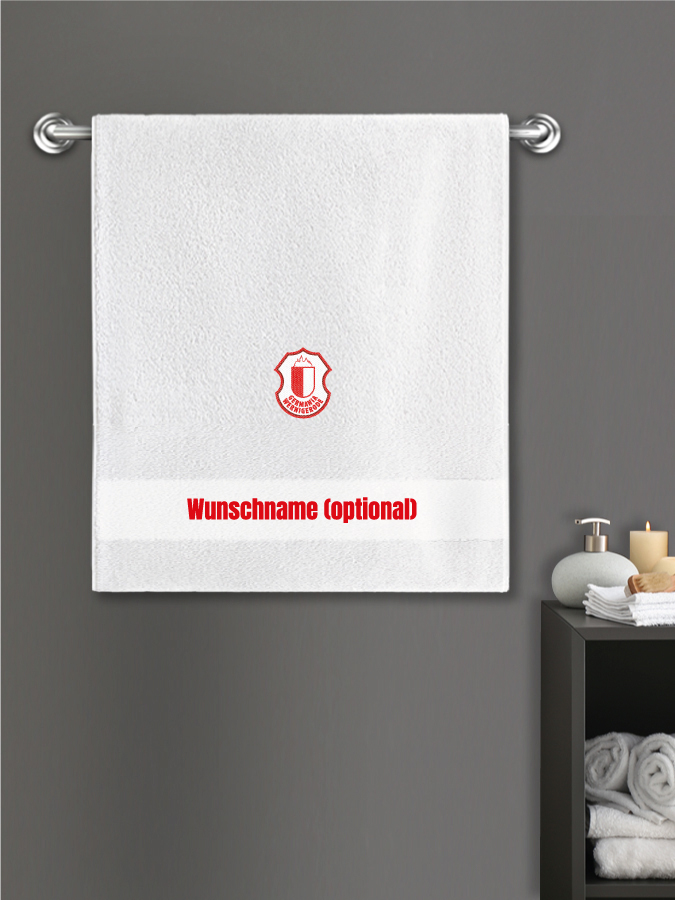 Badehandtuch Team Sticklogo