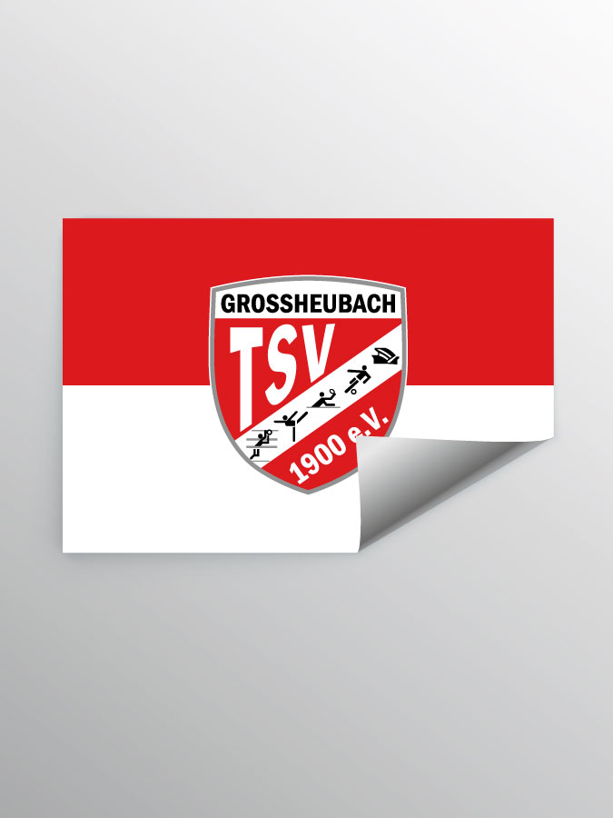 Aufkleber DIN A7 Logo