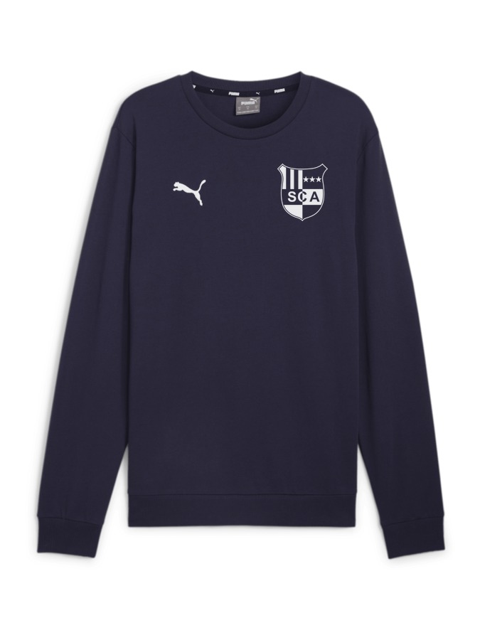 PUMA teamGOAL Casuals Crew Neck Sweatshirt