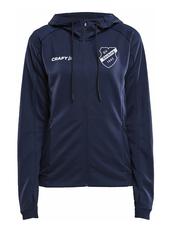 Craft Evolve Kapuzen-Trainingsjacke Damen