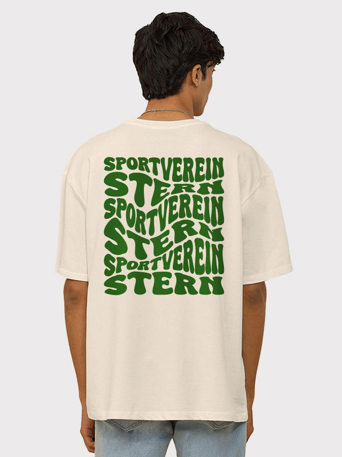 T-Shirt Oversized Wavy Herren