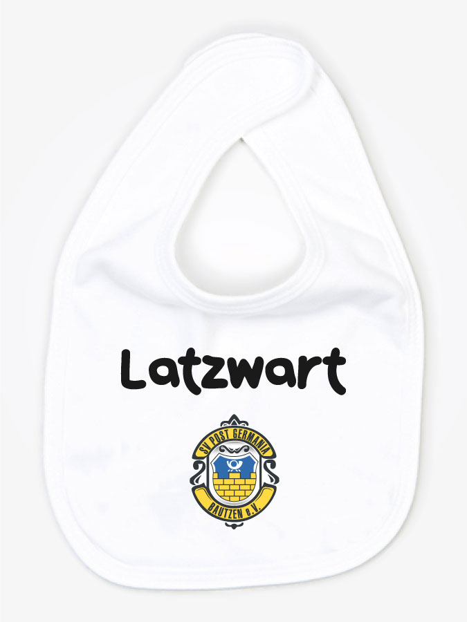 Babylätzchen Latzwart