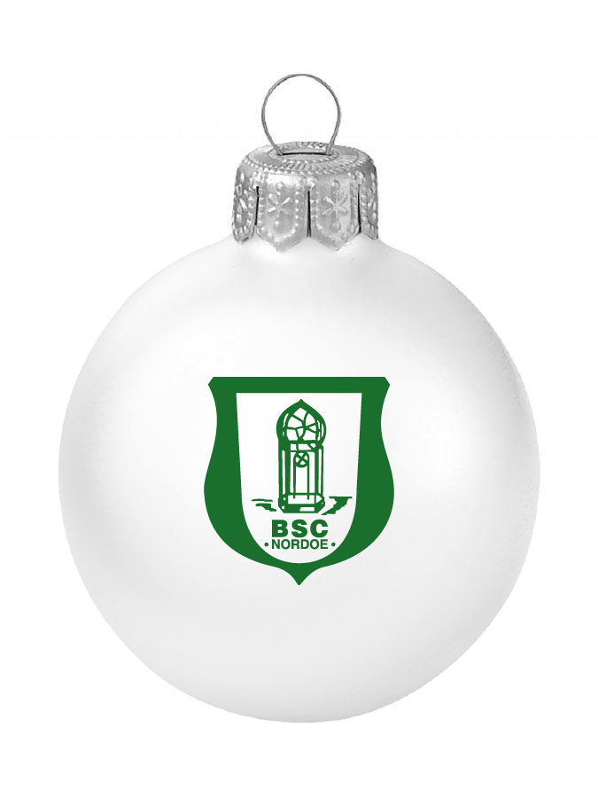 Weihnachtskugel Logo 8cm