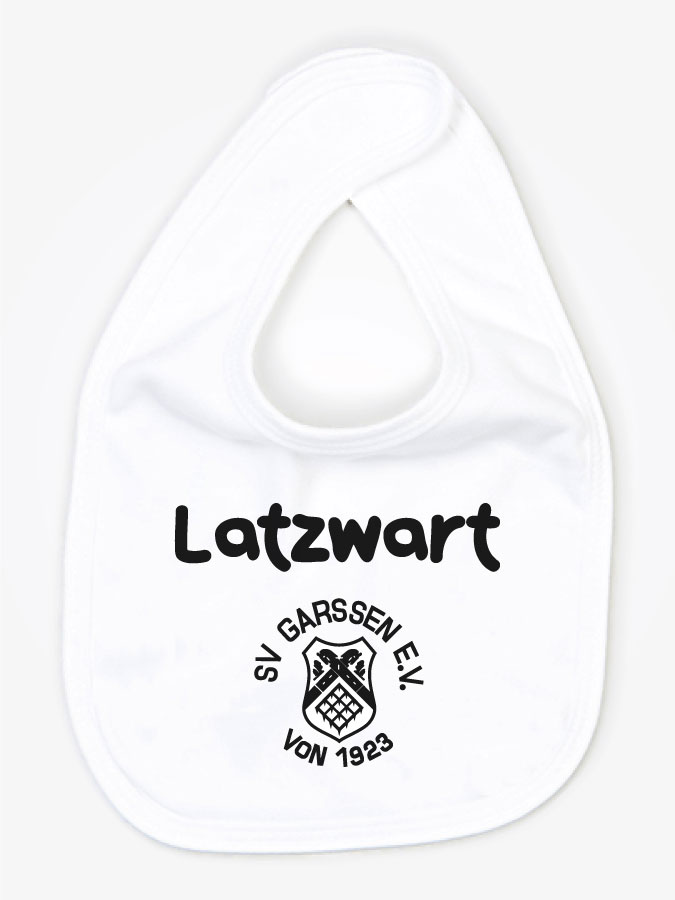 Babylätzchen Latzwart