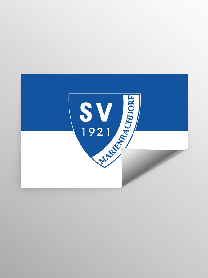 Aufkleber DIN A7 Logo