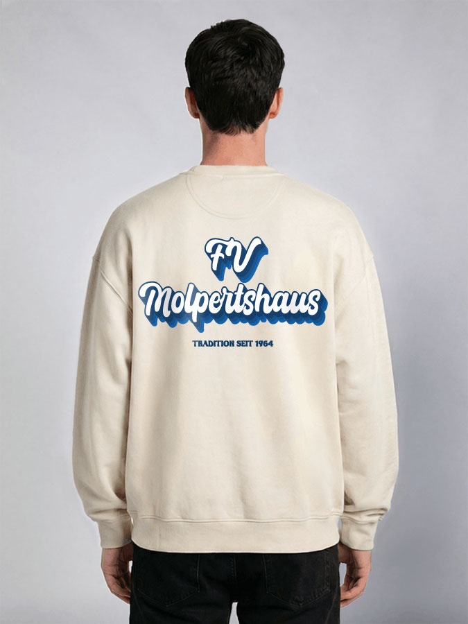 Oversized Sweater Vintage Herren