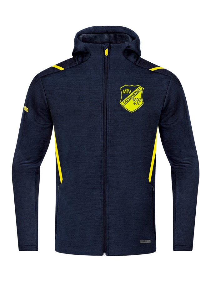 Jako Freizeitjacke Challenge mit Kapuze