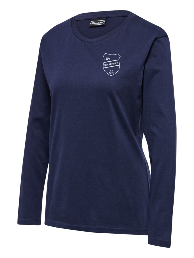Hummel Red Heavy T-Shirt Langarmshirt Damen