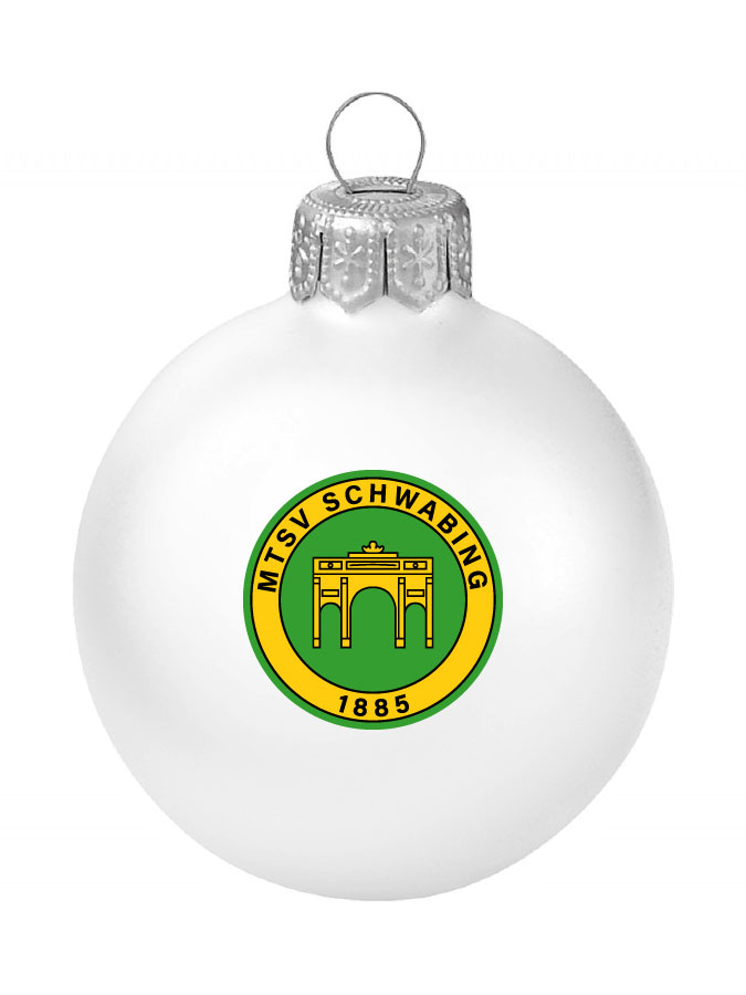 Weihnachtskugel Logo 8cm
