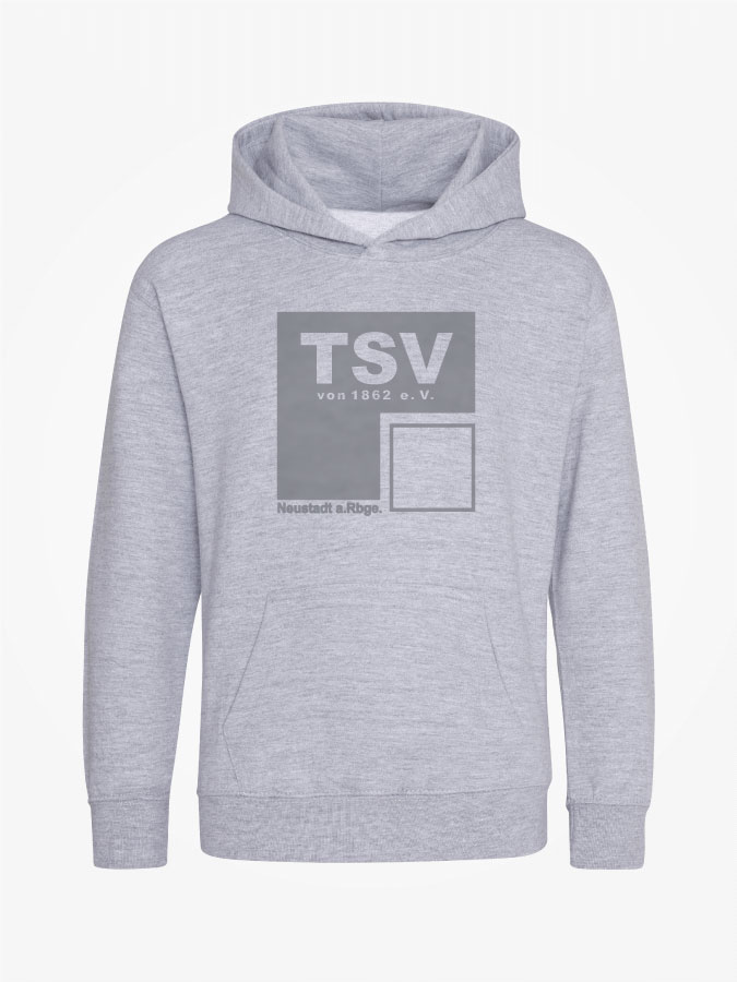 Hoodie All Grey Kids Unisex