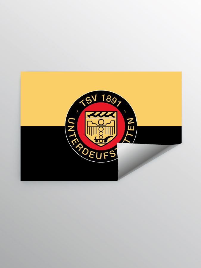 Aufkleber DIN A7 Logo