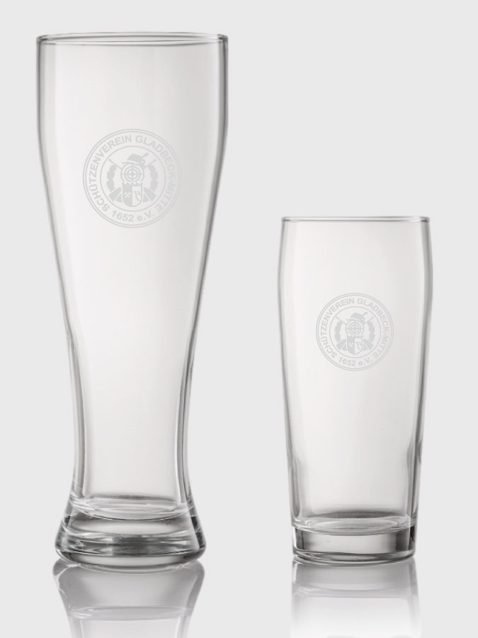 Biergläser Gravur