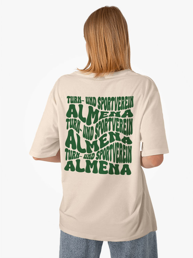 Oversized Shirt Wavy Unisex