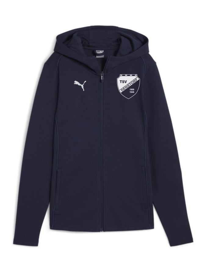 PUMA teamFINAL Casuals Kapuzenjacke Damen