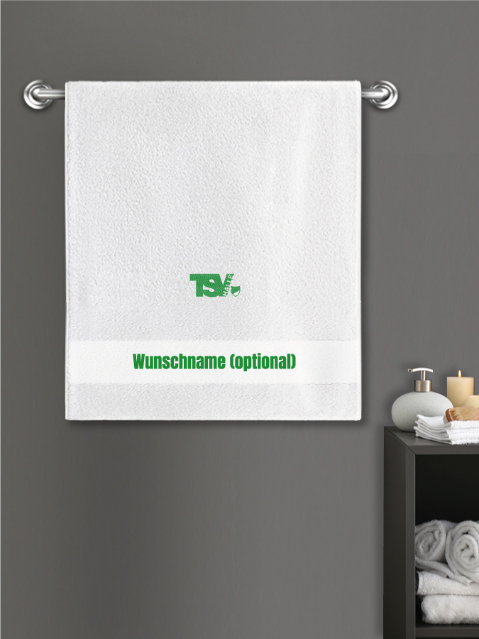 Badehandtuch Team Sticklogo
