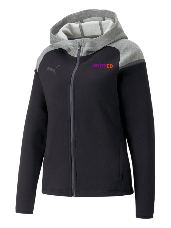 PUMA teamCUP Casuals Kapuzenjacke Damen