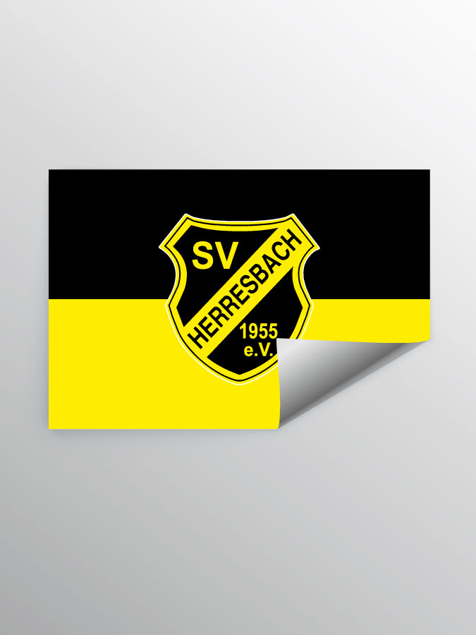Aufkleber DIN A7 Logo
