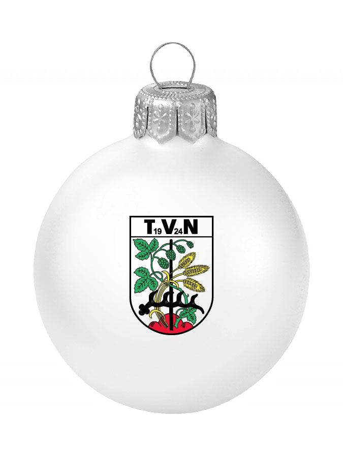 Weihnachtskugel Logo 8cm