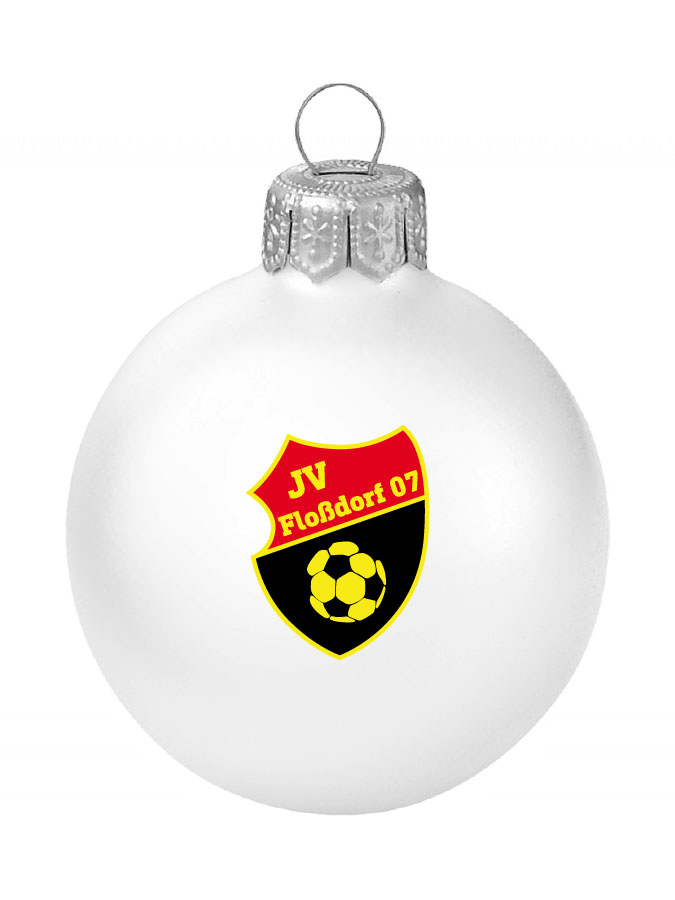 Weihnachtskugel Logo 8cm