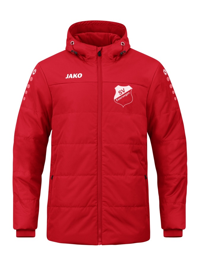 Jako Coachjacke Team mit Kapuze