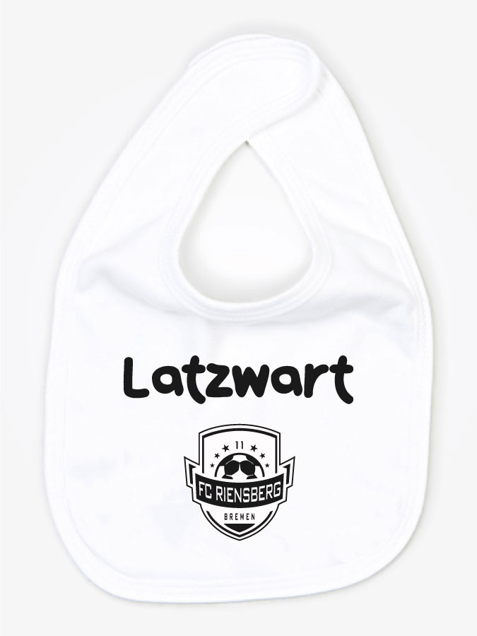 Babylätzchen Latzwart