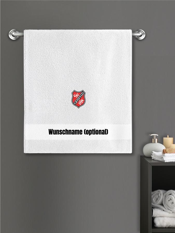 Badehandtuch Team Sticklogo