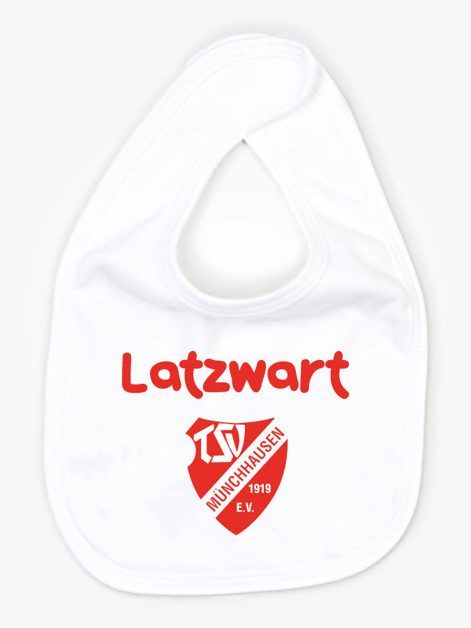 Babylätzchen Latzwart