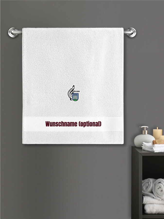 Badehandtuch Team Sticklogo