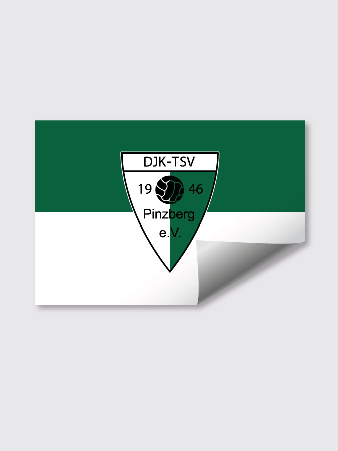 Aufkleber DIN A7 Logo