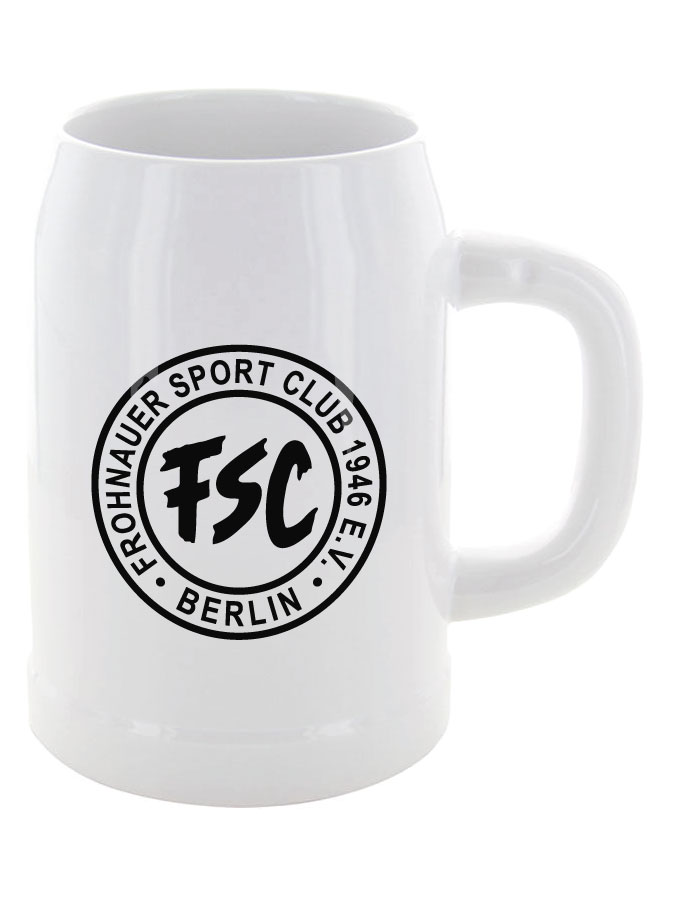 Bierkrug 0,5l Logo