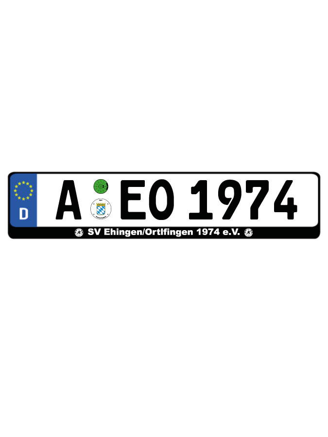 Kennzeichenhalter Kalden (2er Set)