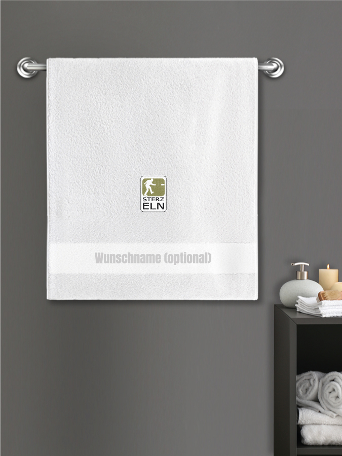 Badehandtuch Team Sticklogo
