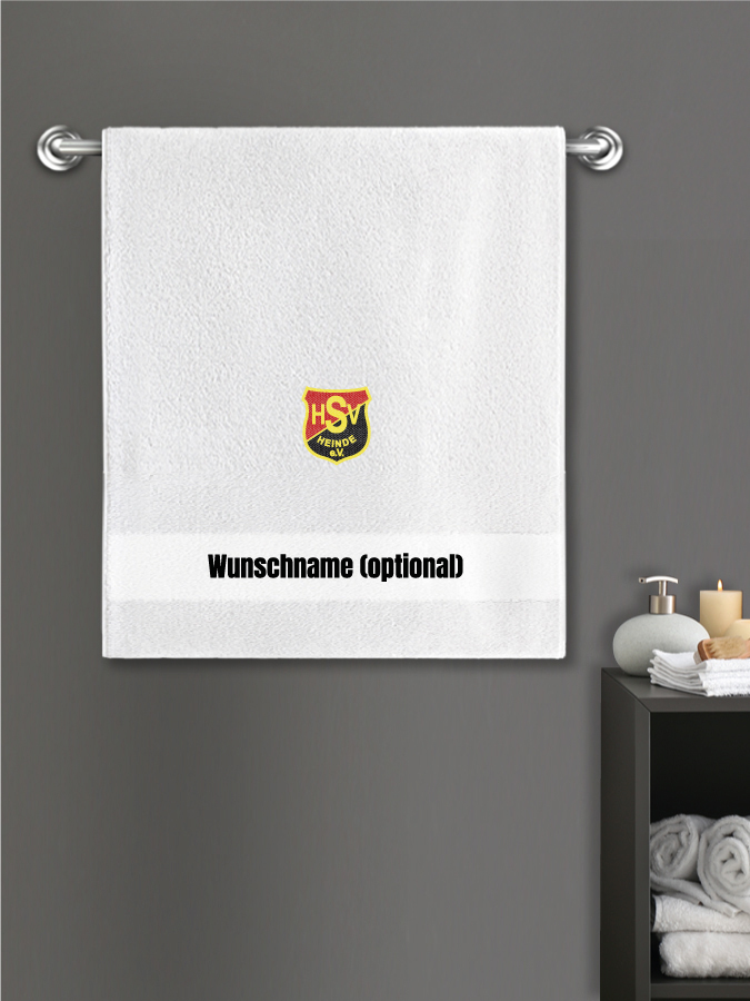 Badehandtuch Team Sticklogo