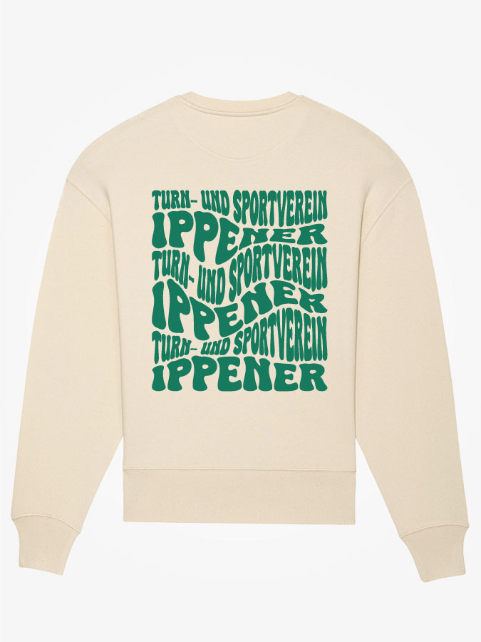 Sweatshirt Oversized Wavy Herren