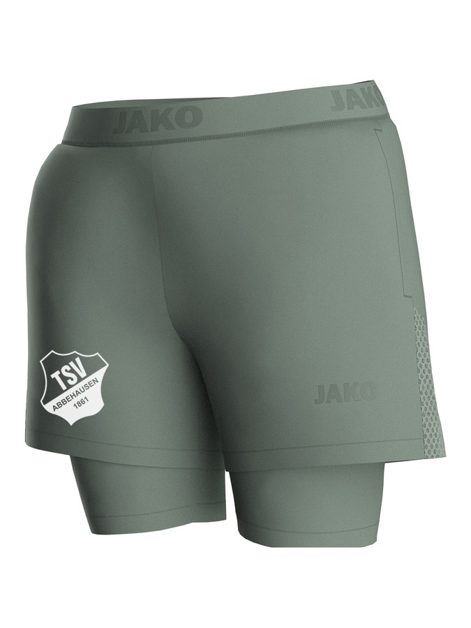 Jako 2-in-1-Short Power Damen