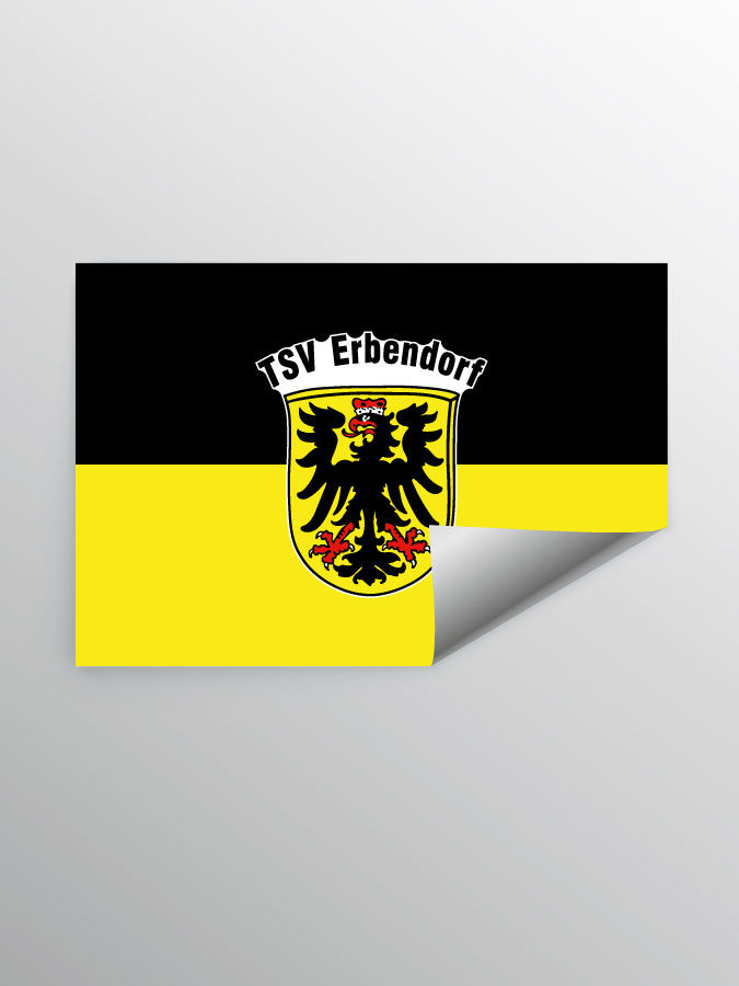 Aufkleber DIN A7 Logo
