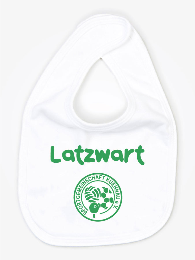 Babylätzchen Latzwart