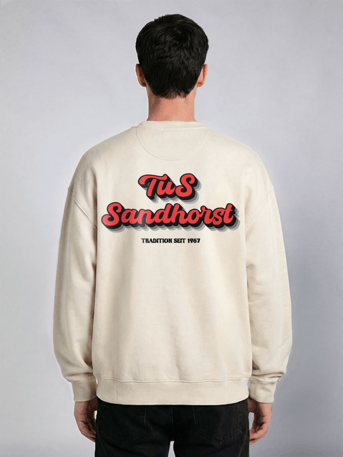 Oversized Sweater Vintage Herren