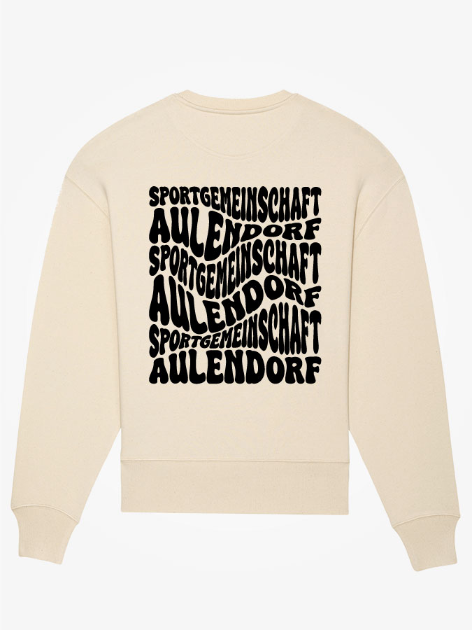 Sweatshirt Oversized Wavy Herren
