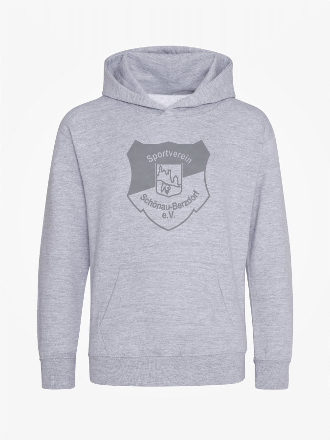 Hoodie All Grey Kids Unisex
