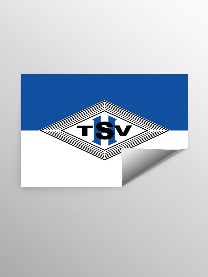 Aufkleber DIN A7 Logo