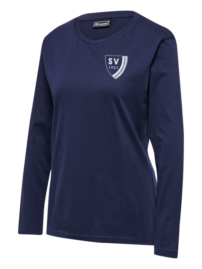 Hummel Red Heavy T-Shirt Langarmshirt Damen