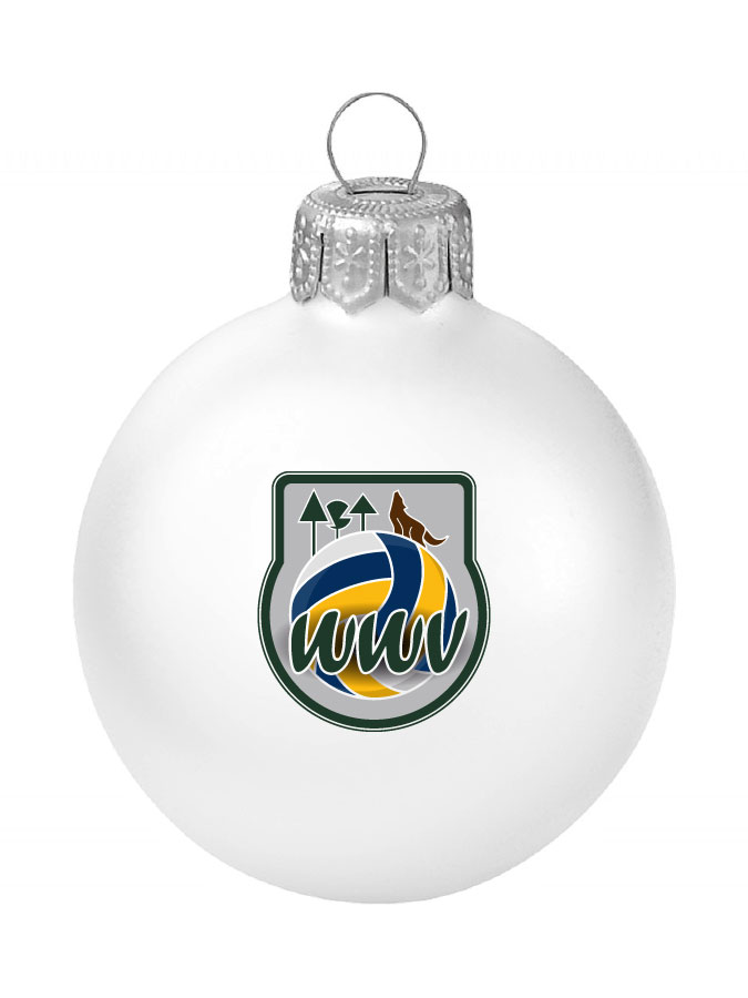 Weihnachtskugel Logo 8cm
