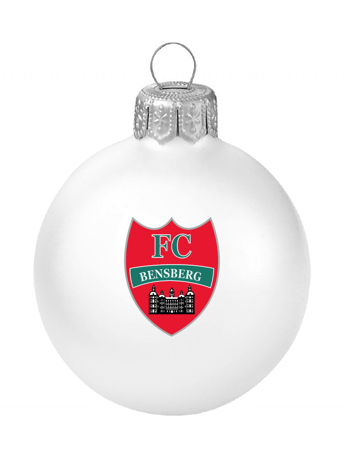 Weihnachtskugel Logo 8cm