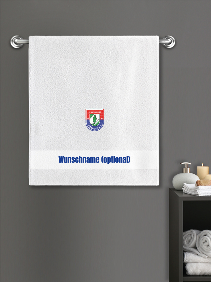 Badehandtuch Team Sticklogo