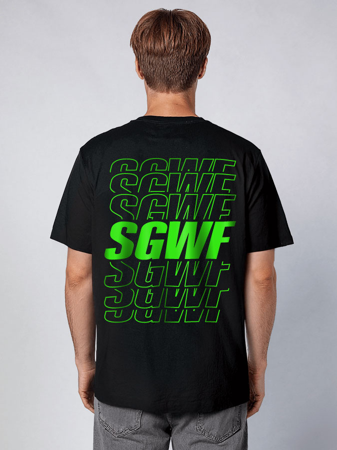 Oversized Shirt Neon Herren