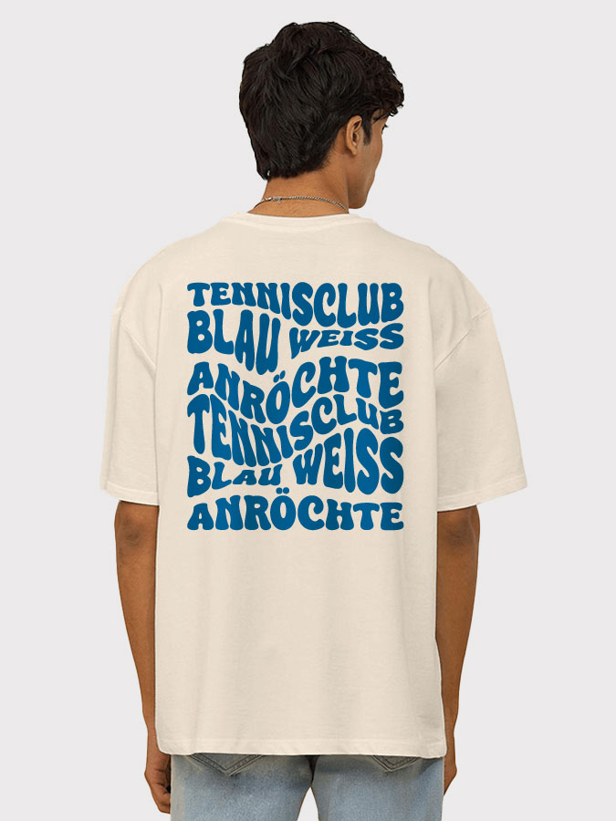 Oversized Shirt Wavy Herren